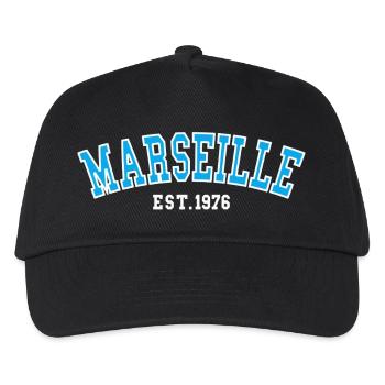 Marseille Est. 1976 - Kids’ Baseball Cap - black - Front