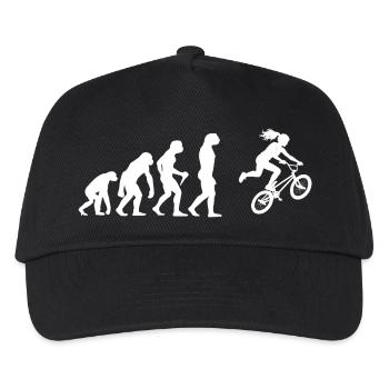 Idée cadeau pour le cycliste de BMX avec BMX freestyle - Casquette de baseball Enfant - noir - Devant