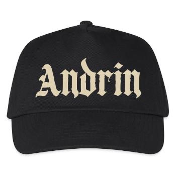Estampe de la Fontière Gothique Andrin - Casquette de baseball Enfant - noir - Devant