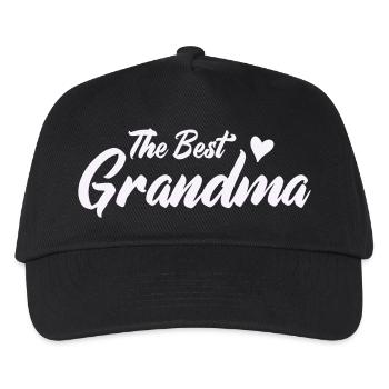Best Granny Heart Design - Kids’ Baseball Cap - black - Front