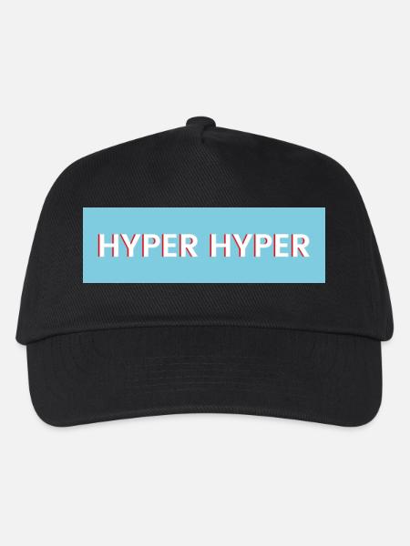 HYPER HYPER - Kinder Basecap - Schwarz
