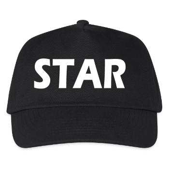 Star - Kinder Basecap - Schwarz - Vorne