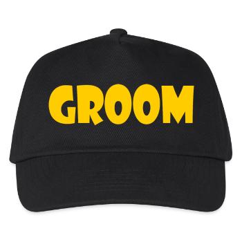 Groom - Kinder Basecap - Schwarz - Vorne