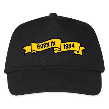 1984 - Kinder Basecap - Schwarz - Vorne