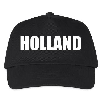 Holland - Kinder Basecap - Schwarz - Vorne