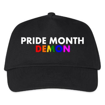pride month demon - Kinder Basecap - Schwarz - Vorne