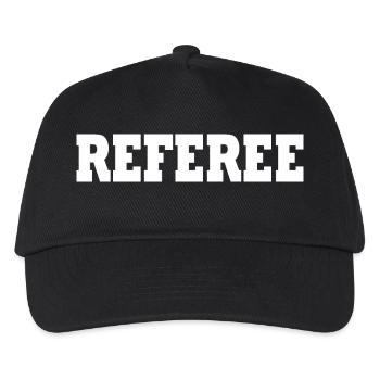 Referee - Kids’ Baseball Cap - black - Front