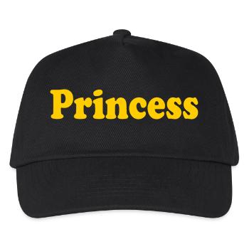 Princess - Kids’ Baseball Cap - black - Front