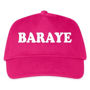 baraye - Kinder Basecap - Fuchsia - Vorne