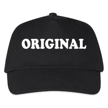 Original - Casquette de baseball Enfant - noir - Devant