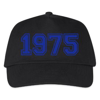 1975 - Kinder Basecap - Schwarz - Vorne
