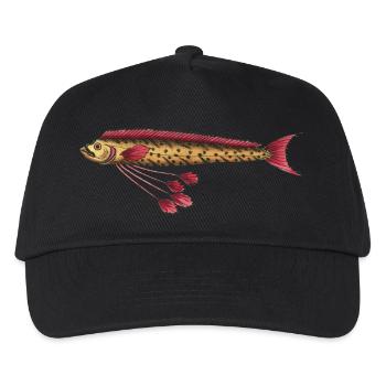 Riemenfisch - Kinder Basecap - Schwarz - Vorne