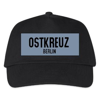 OSTKREUZ Berlin - Kinder Basecap - Schwarz - Vorne