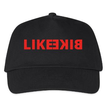 LIKE BIKE cycle bike racing bike same love cyclin - Kids’ Baseball Cap - black - Front