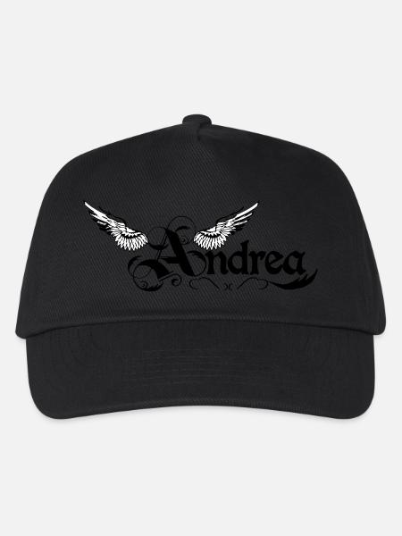 Andrea 2 - Kinder Basecap - Schwarz