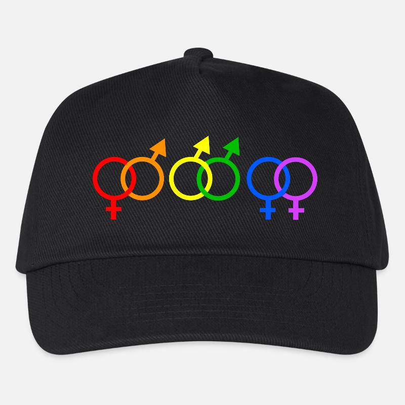 Love is Love LGBT Gay Pride - Kinder Basecap - Schwarz