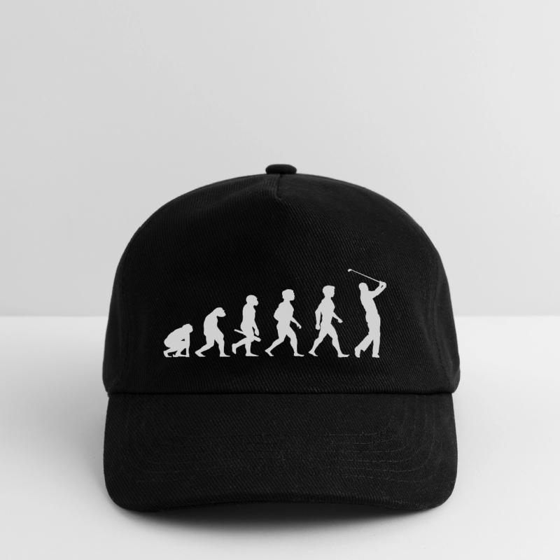 Evolution Golf Golfer Golfer Terrain de golf Casquette de baseball Enfant