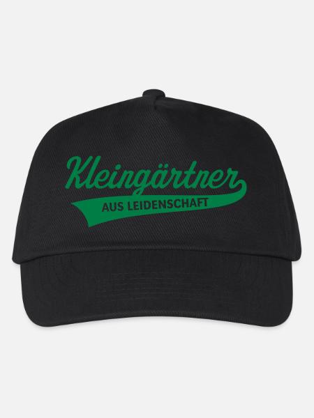 Kleingärtner Aus Leidenschaft - Kinder Basecap - Schwarz