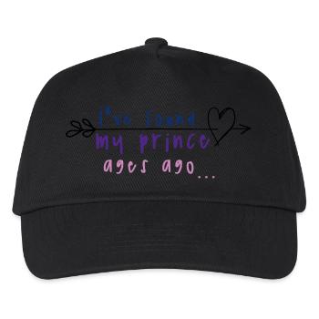 HT Royal Wedding Prince - Kinder Basecap - Schwarz - Vorne
