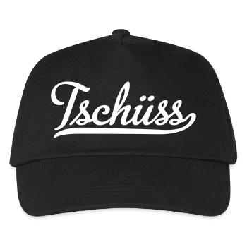 tschüss - Kinder Basecap - Schwarz - Vorne