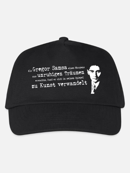 Franz Kafka-Beuys | Verwandlung | Gregor Samsa - Kinder Basecap - Schwarz