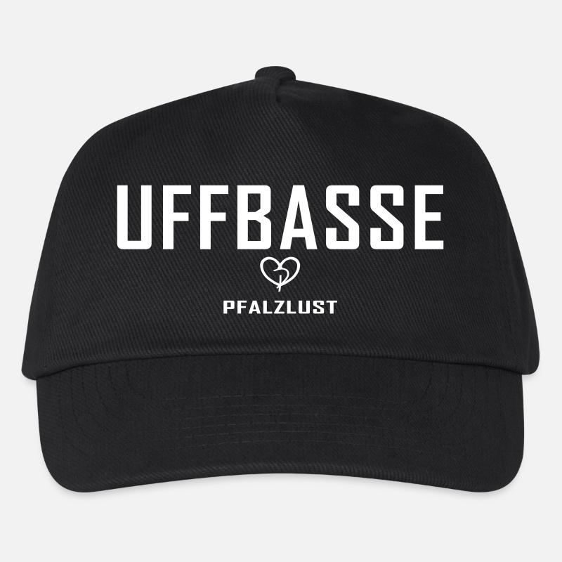 Uffbasse - Kinder Basecap - Schwarz