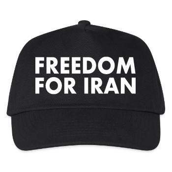 Freedom for iran - Kids’ Baseball Cap - black - Front