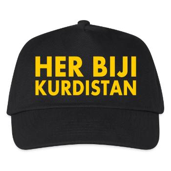 Her biji Kurdistan - Kids’ Baseball Cap - black - Front