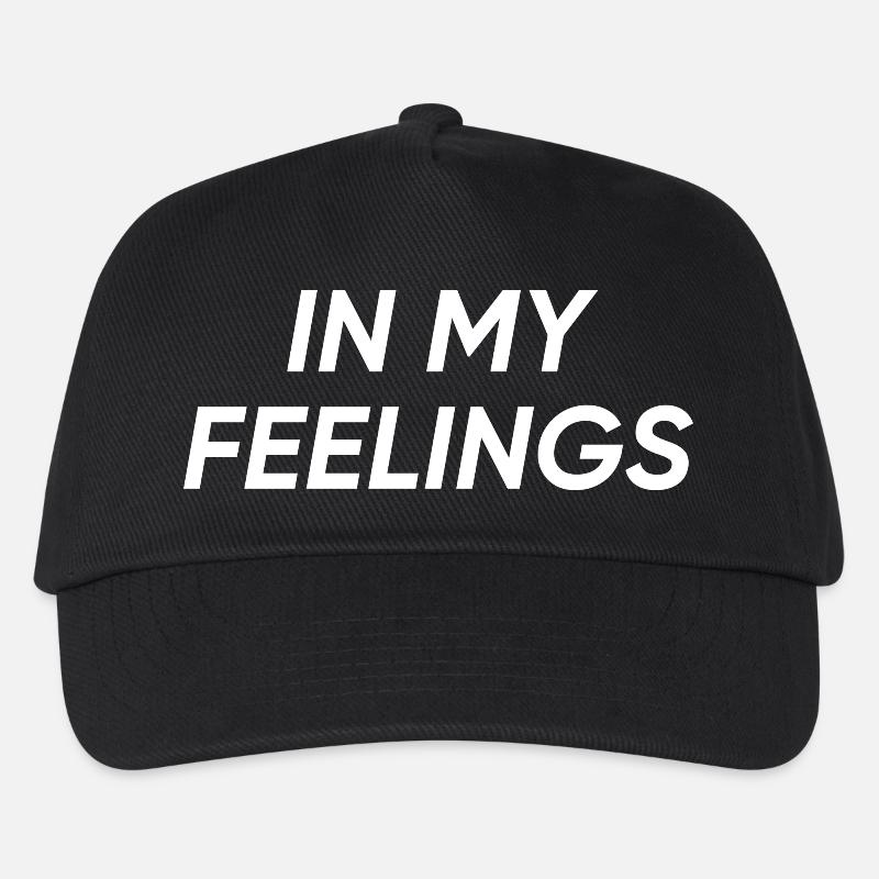 In my feelings - Kinder Basecap - Schwarz
