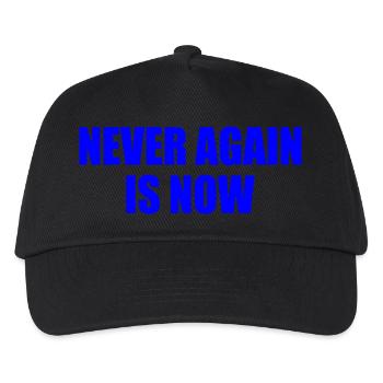Never again is now - Kids’ Baseball Cap - black - Front