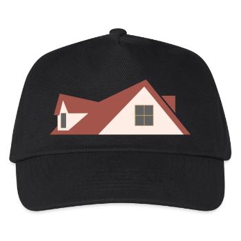 Dach - Kinder Basecap - Schwarz - Vorne