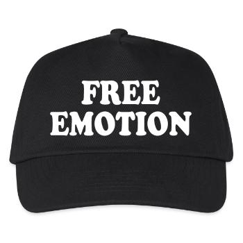 Free emotion - Casquette de baseball Enfant - noir - Devant