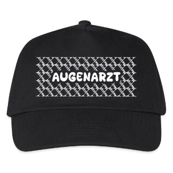 Augenarzt als Job - Kinder Basecap - Schwarz - Vorne