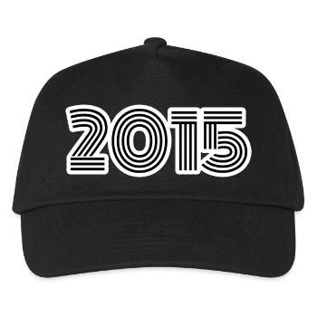 Year of birth 2015 - Kids’ Baseball Cap - black - Front