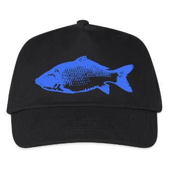 Poissons - Casquette de baseball Enfant - noir - Devant