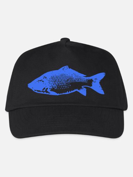 fische - Kinder Basecap - Schwarz