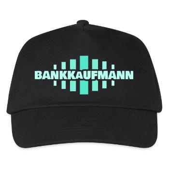 Profession : Banquier - Casquette de baseball Enfant - noir - Devant