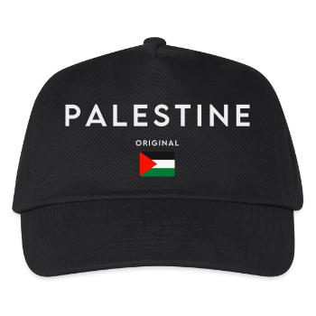 Flag of Palestine, Palestinian pride - Kids’ Baseball Cap - black - Front