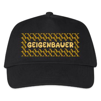 Geigenbauer als Job - Kinder Basecap - Schwarz - Vorne