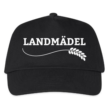fille de la campagne - Casquette de baseball Enfant - noir - Devant