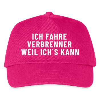 Je conduis des moteurs à combustion parce que je peux - Casquette de baseball Enfant - fuchsia - Devant