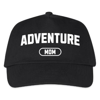 Adventure Mom - Kids’ Baseball Cap - black - Front