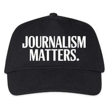Journalism Matters - Kids’ Baseball Cap - black - Front