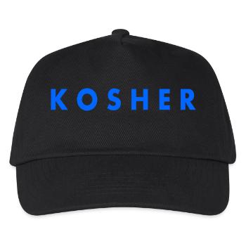Kosher - Kinder Basecap - Schwarz - Vorne