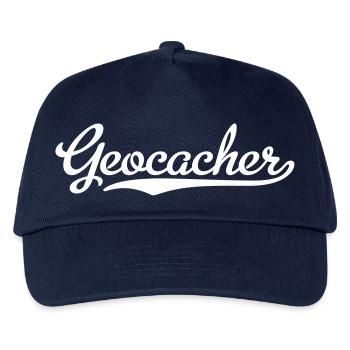 Geocachers - Kids’ Baseball Cap - navy - Front