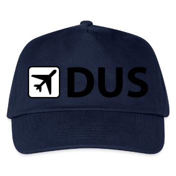 Airport - Airport - DUS - Dusseldorf - 3 Letter - Kids’ Baseball Cap - navy - Front