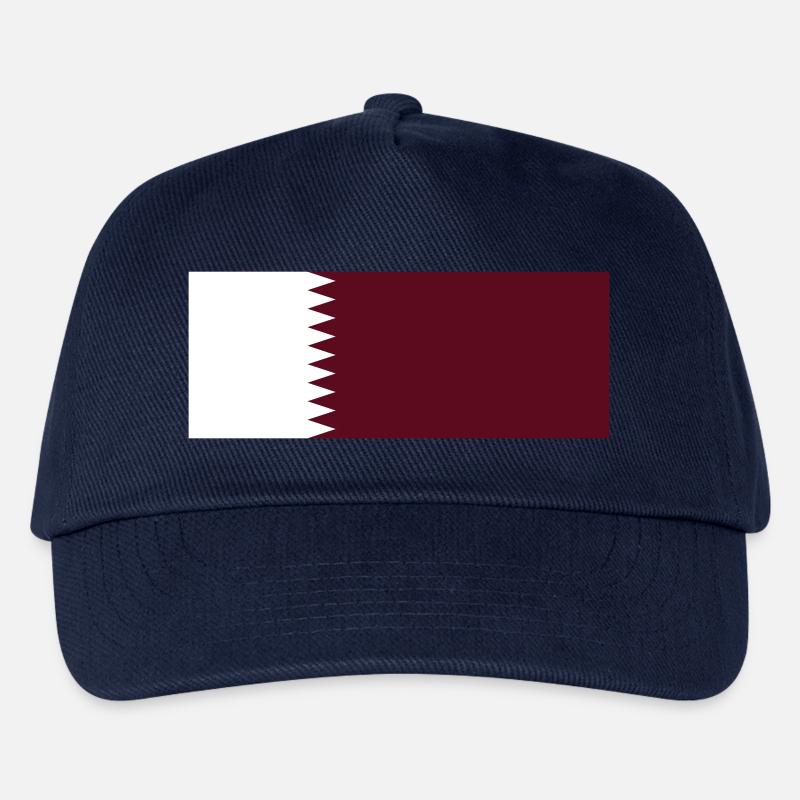 Qatar - drapeau - Casquette de baseball Enfant - marine