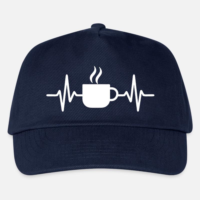 Kaffeetasse Morgenpause - Kinder Basecap - Navy