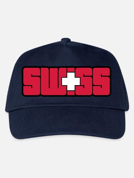 Swiss - Kinder Basecap - Navy