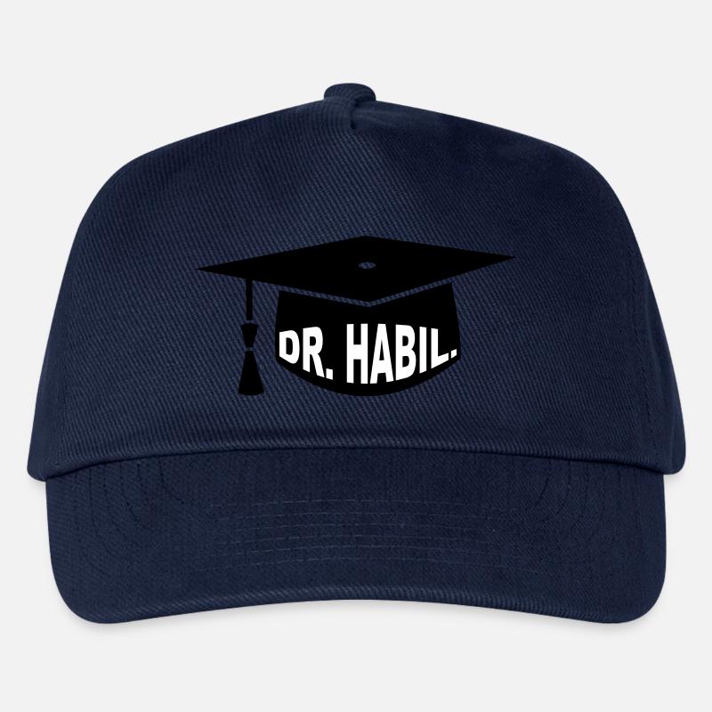 Doktor - Geschenk - Doktorhut - Habilitation - Kinder Basecap - Navy
